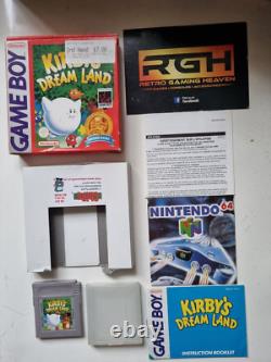 Kirby's Dream Land 1, Pinball Land + Block Ball Jeux Nintendo Gameboy Ukv