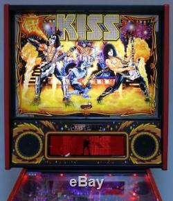 Kiss Le Pinball Stern Arcade Machine. Agréable. Navire Gratuit Modèle Showroom. Rare