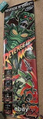 La Vengeance De Mars Pinball Machine Rfm - Poster