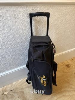 Lot de 5 boules de bowling + sac de bowling à roues poids mixtes 6-13 lb uniquement en collection