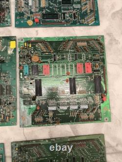 Lot de 9 cartes PCB CPU MPU Bally Stern AS-2518-35 133 17 CPU Hs