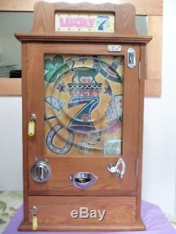 Lucky 7 Allwin Penny Arcade Pinball Machine (par Nostalgic Machines)