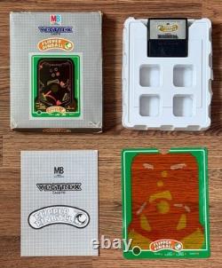 MB Vectrex Flipper Jeu de Flipper Cassette Boîte avec Manuel et Overlay
