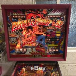 Machine À Boules. Zaccaria Pinball Champ 82. Jusqu'à Quatre Joueurs