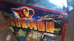 Machine À Flipper Iron Man. Lire La Description S'il Vous Plaît. Pas De Paypal