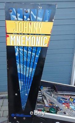 Machine À Flipper Johnny Mnemonic Arcade