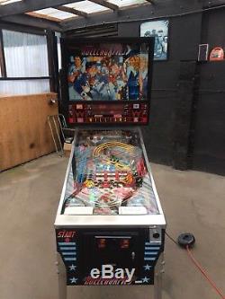 Machine À Flipper Rare Williams Rollergames Des Années 1990