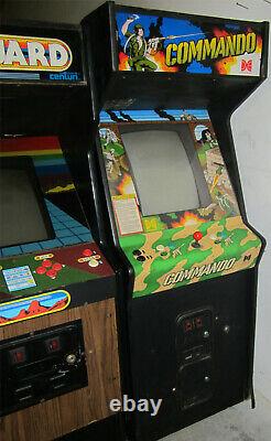 Machine Commando Arcade Par Capcom (très Bon État) Rare