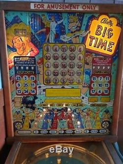 Machine De Bingo Vintage Pinball
