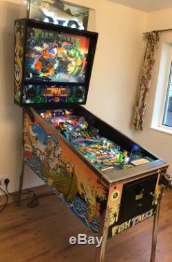 Machine De Flipper Fish Tales De Williams 1992 État Exceptionnel Et Grand Jeu