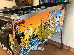 Machine De Flipper Fish Tales De Williams 1992 État Exceptionnel Et Grand Jeu