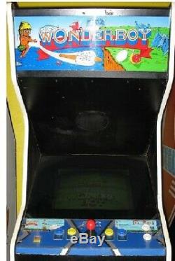 Machine Wonder Boy Arcade Par Sega 1986 (excellent État) Rare