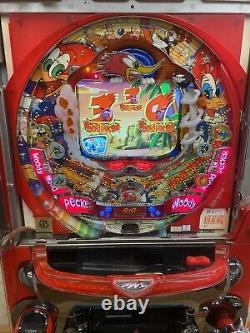 Machine à Pachinko Woody Wood Pecker, Cabinet Autonome, 1100 Boules, Plateau de Salon