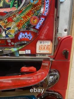 Machine à Pachinko Woody Wood Pecker, Cabinet Autonome, 1100 Boules, Plateau de Salon