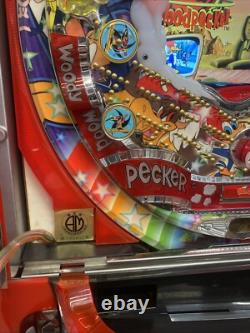 Machine à Pachinko Woody Wood Pecker, Cabinet Autonome, 1100 Boules, Plateau de Salon