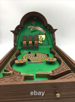 Machine à boules vintage Mattel Spinpower de 1974 Jeu de pari