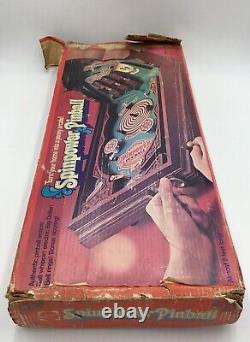 Machine à boules vintage Mattel Spinpower de 1974 Jeu de pari