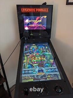 Machine à flipper AtGames Legends + Carte Vibs, Panneau d'arcade et Haptique Deluxe