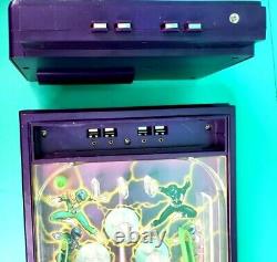 'Machine à flipper électronique de table Mighty Morphin Power Rangers avec figurines d'action'
