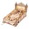 Machine &agrave; Flipper En Bois Rokr Puzzle 3d Jouet De Construction Casse-t&ecirc;te