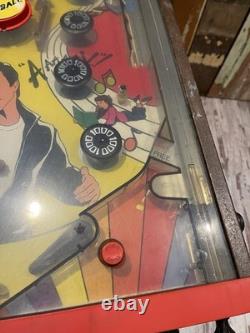 Machine à flipper vintage Coleco The Fonz, jouet en boîte, série télé Happy Days 1977