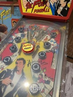 Machine à flipper vintage Coleco The Fonz, jouet en boîte, série télé Happy Days 1977