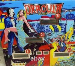 Machine à pinball STERN Dracula - Verre arrière du backglass