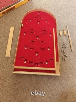 Machine à sous à billes Fortuna Pin Bagatelle en bois vintage BRIO