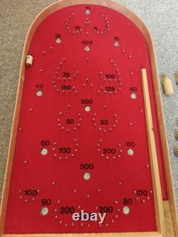 Machine à sous à billes Fortuna Pin Bagatelle en bois vintage BRIO