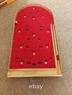 Machine à sous à billes Fortuna Pin Bagatelle en bois vintage BRIO