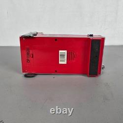 Machine à sous musicale Coca-Cola Rouge et Argent 1998 Objet de collection vintage