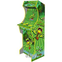 Machine arcade AG Elite 2 joueurs incluant des jeux de flipper - Design à thème de Frogger