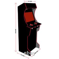 Machine arcade AG Elite 2 joueurs incluant des jeux de flipper - Design à thème de Frogger