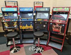 Machine d'arcade AG Elite 2 joueurs - Inclut des jeux de flipper - Thème des classiques de l'arcade