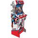 Machine D'arcade Ag Elite 2 Joueurs - Inclut Les Jeux De Flipper Avec Le Thème Captain America