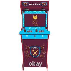 Machine d'arcade AG Elite 2 joueurs avec jeux de flipper - Thème West Ham UTD FC