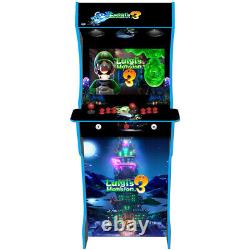 Machine d'arcade AG Elite 2 joueurs incluant des jeux de flipper sur le thème de Lugis Mansion