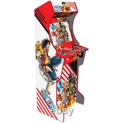 Machine d'arcade AG Elite 2 joueurs incluant des jeux de flipper sur le thème de One Piece