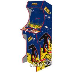 Machine d'arcade AG Elite 2 joueurs incluant des jeux de flipper sur le thème de Space Invaders