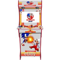 Machine d'arcade AG Elite 2 joueurs incluant des jeux de flipper sur le thème rétrocade