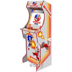 Machine d'arcade AG Elite 2 joueurs incluant des jeux de flipper sur le thème rétrocade