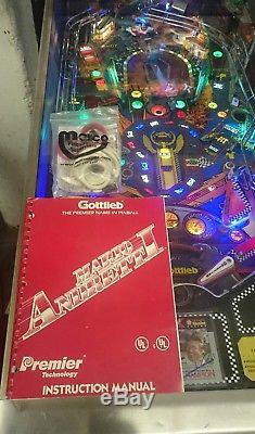 Mario Andretti Pinball Avec Kit Led