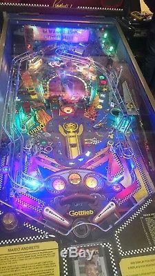 Mario Andretti Pinball Avec Kit Led