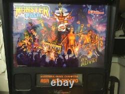 Monster Bash Bally Williams Flipper Machine