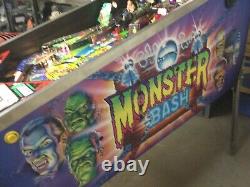 Monster Bash Bally Williams Flipper Machine