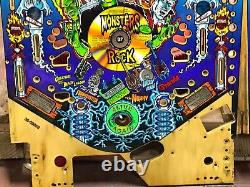 Monstre de flipper Monster Bash Williams 1998 PLAYFIELD USED Cond. 8/10 Mod. 2