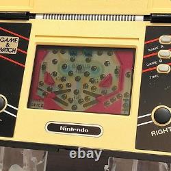 NINTENDO GAME AND WATCH PINBALL Multi Screen 1983 Direct du Japon Très Rare