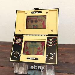 NINTENDO GAME AND WATCH PINBALL Multi Screen 1983 Direct du Japon Très Rare