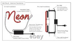 Néon flipper lampe lumineuse enseigne bar business verre à bière cadeau DF 20x16