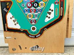 Nouveau Bally Eight Ball Pinball Game Machine Playfield Clearcoated